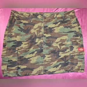 Dickies Camouflage Cargo Skirt